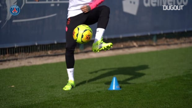 Neymar's return to Paris Saint-Germain training